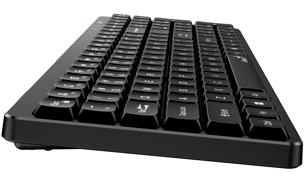 GENIUS LuxeMate Q8100/ Bezdrátový set 2,4GHz/ Copilot/ USB/ černá/ CZ+SK layout